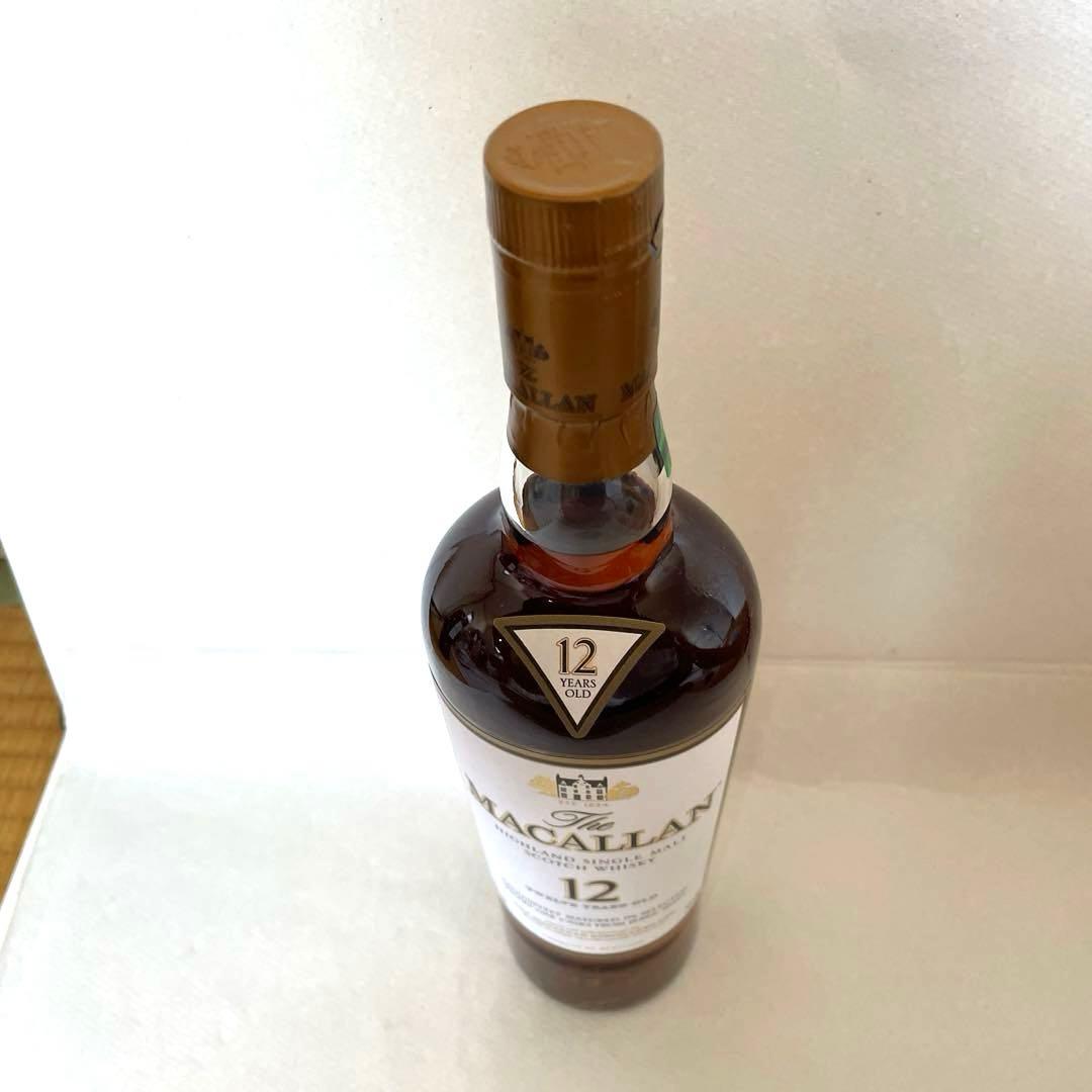 海*原様 The Macallan 12年 ウイスキー 700ml 旧ボトル