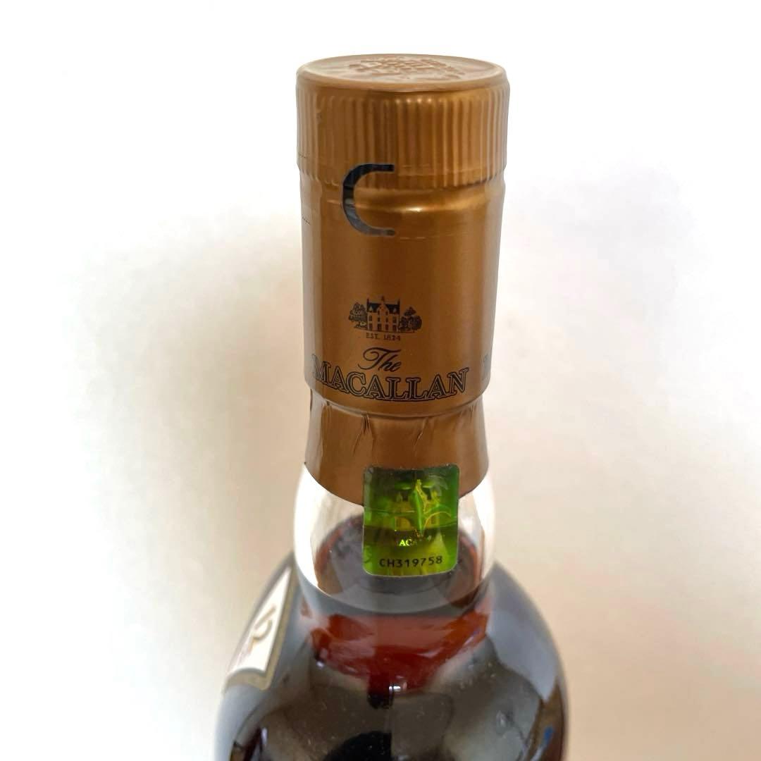 海*原様 The Macallan 12年 ウイスキー 700ml 旧ボトル