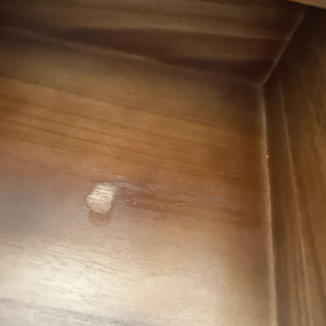 kuri様　　　サイドテーブル　ナイトテーブル　組み立て不用　　オーク×ゴールド