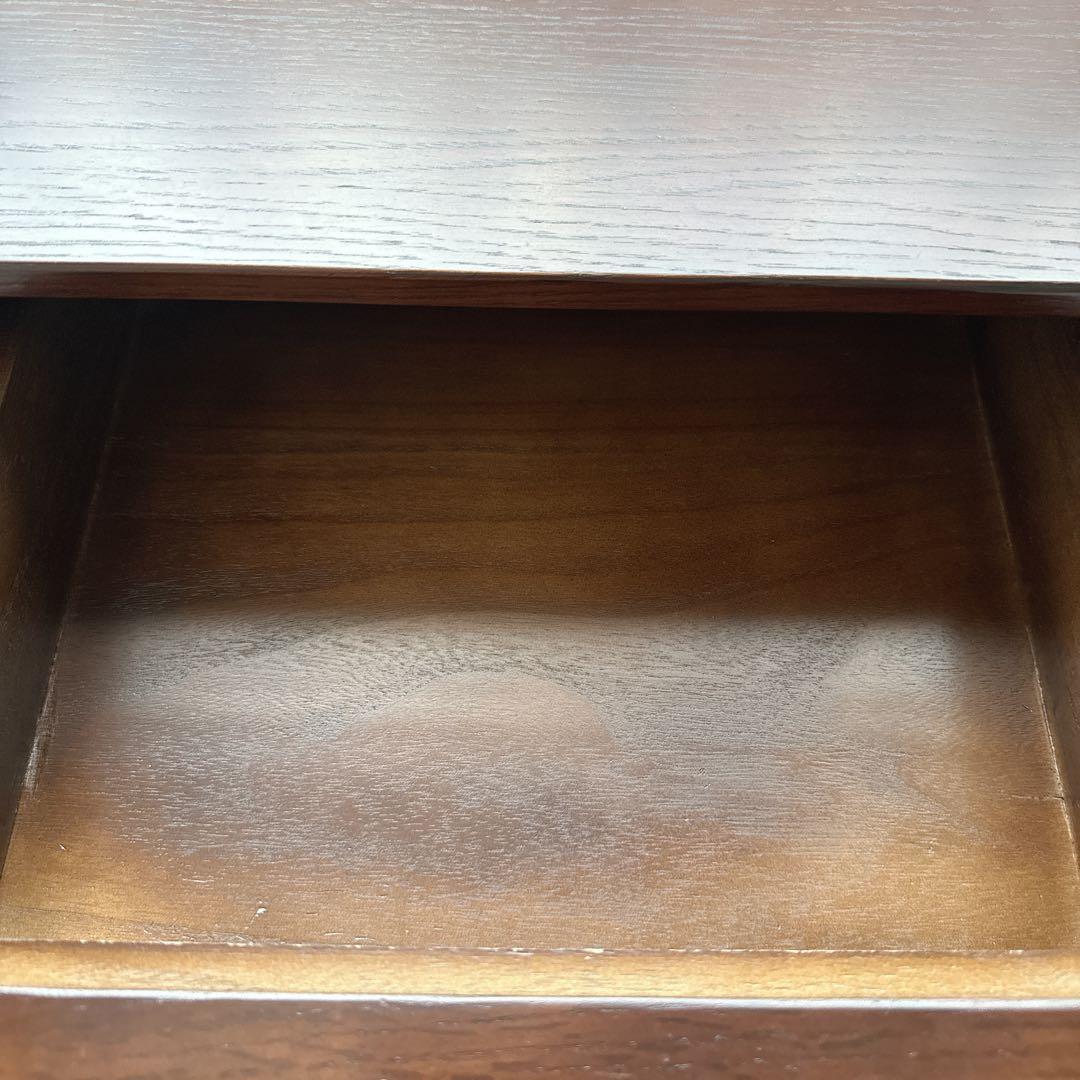 kuri様　　　サイドテーブル　ナイトテーブル　組み立て不用　　オーク×ゴールド