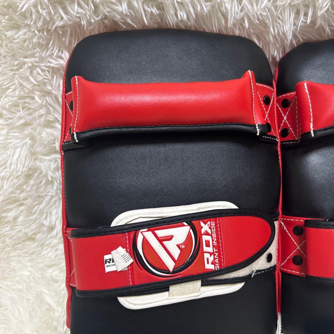 美品　2個セット！RDX キックミット レザー 革 APR T1R 耐衝撃