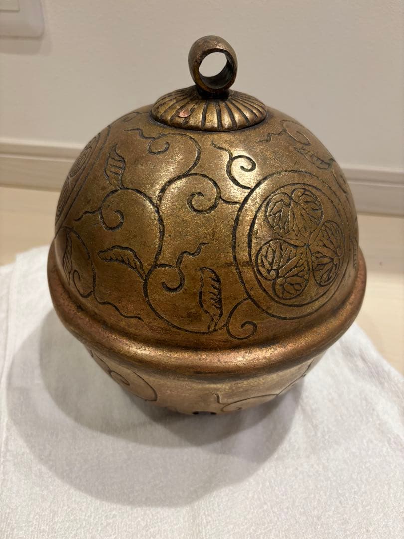 東照宮 大鈴 三葉葵紋 元禄元年 神社寺院