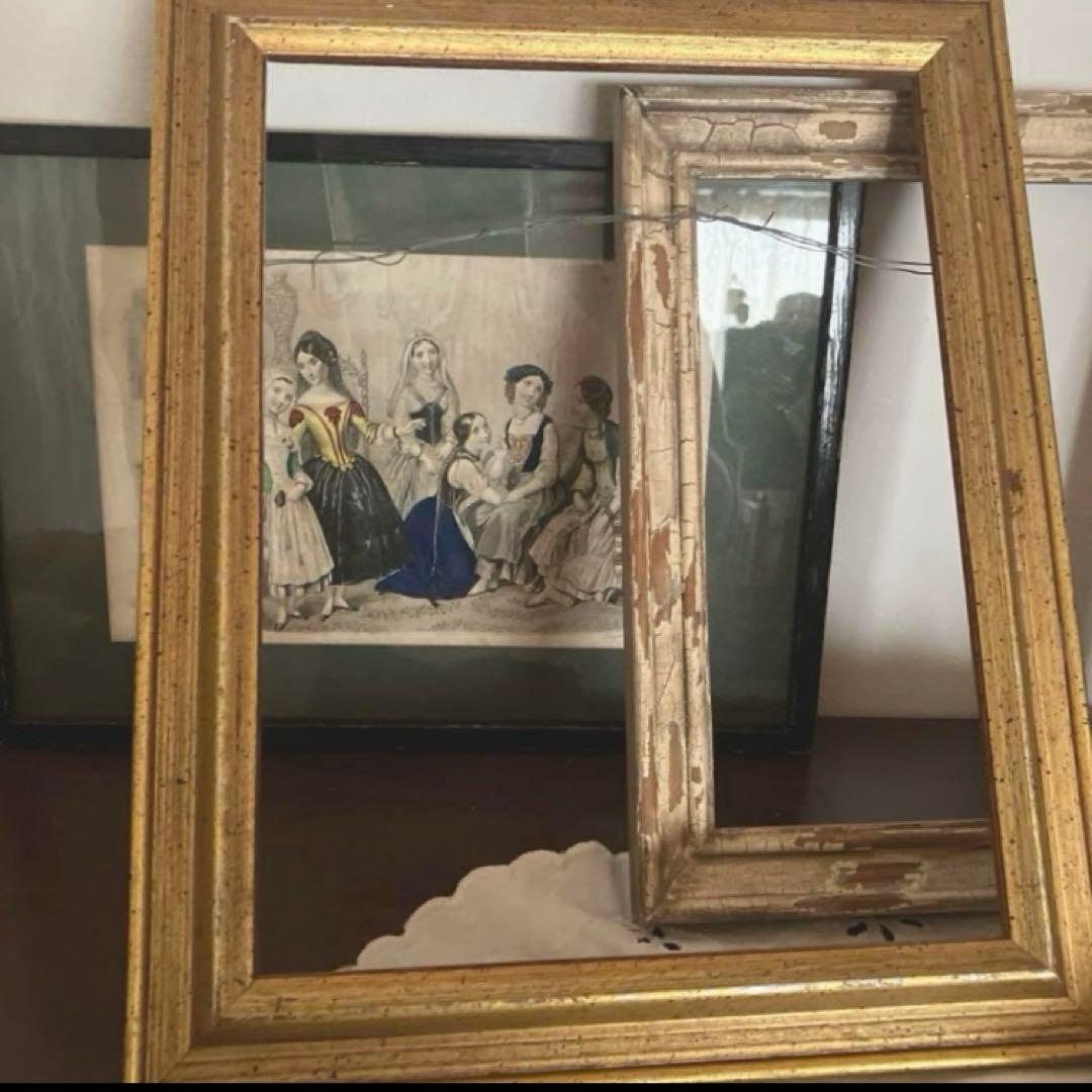 1825年フランスアンティークリトグラフ　フランスアンティーク版画　植物画　大判