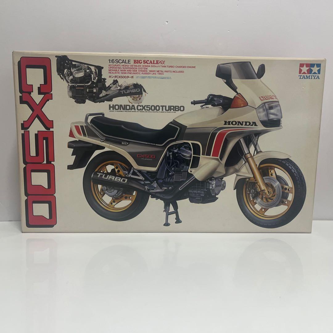 希少 TAMIYA HONDA CX500TUBO 1/6 プラモデル
