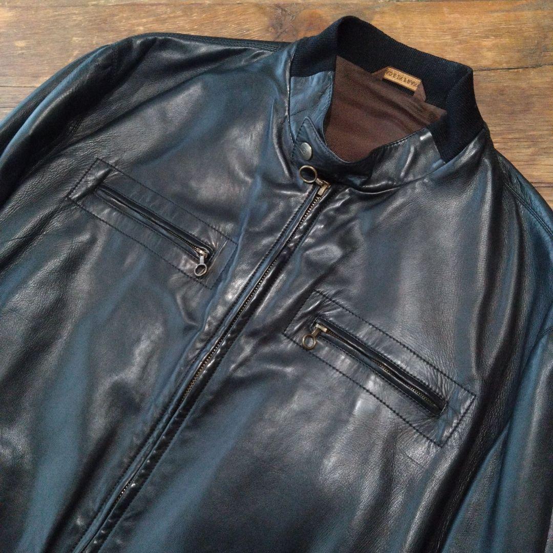 SERAPHIN セラファン　ラムレザー　シングルライダースジャケット