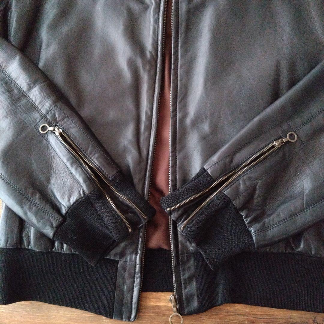 SERAPHIN セラファン　ラムレザー　シングルライダースジャケット