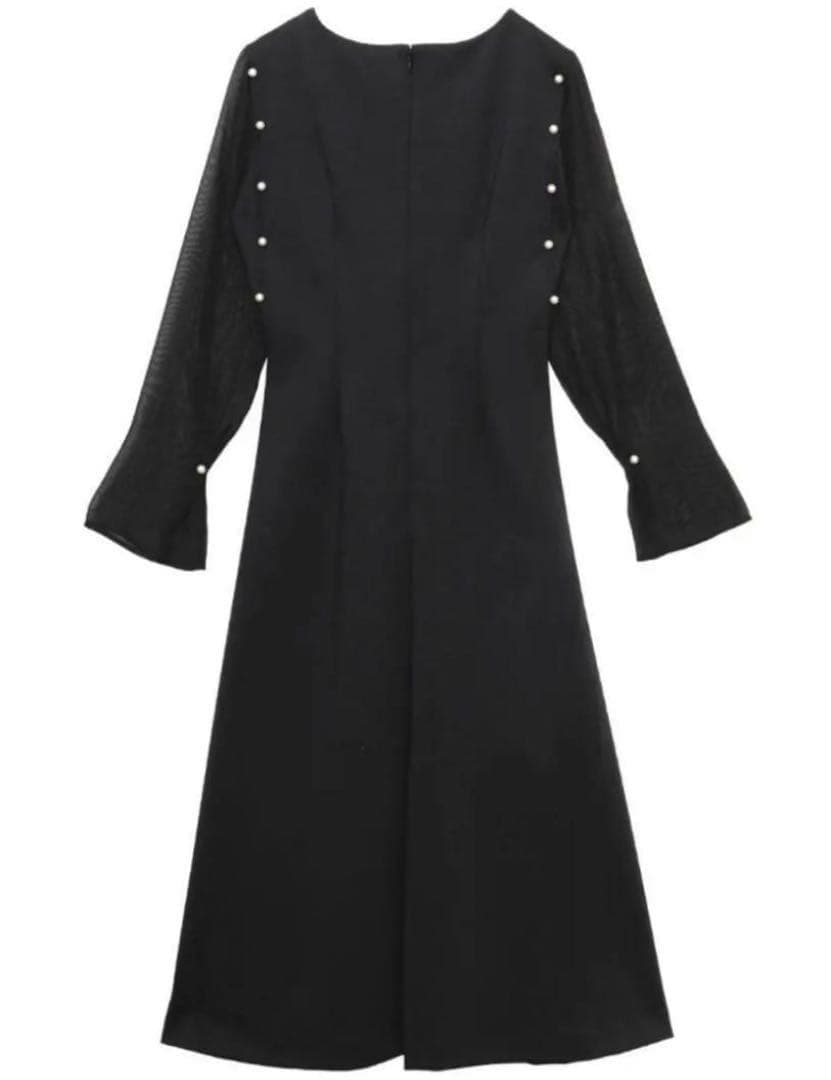 AMERI CHIC PEARL DRESS 定価20,350円 ブラックM
