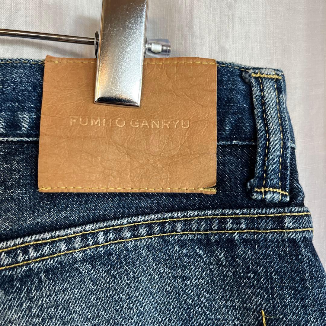 FUMITO GANRYU フミト ガンリュウ デニムサルエルパンツ