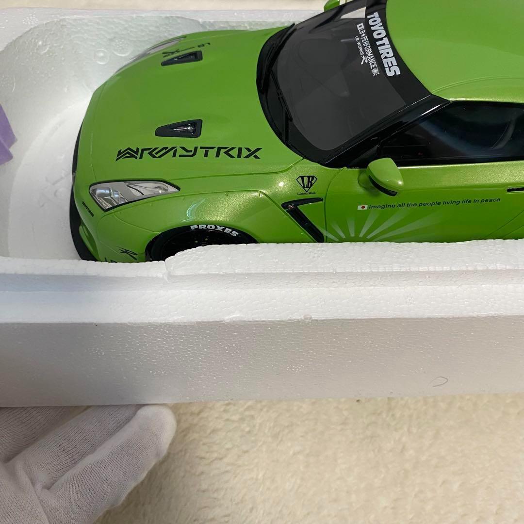 【限定504台】GT SPIRIT NISSAN GT-R (R35) グリーン