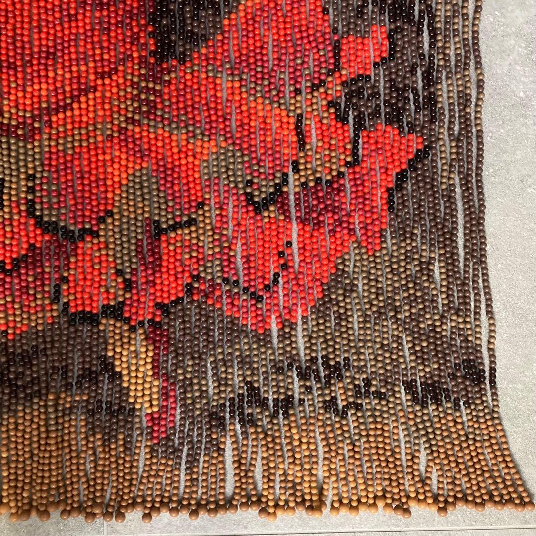 昭和レトロ ビーズのれん 85×150cm フラメンコダンサー ビーズカーテン