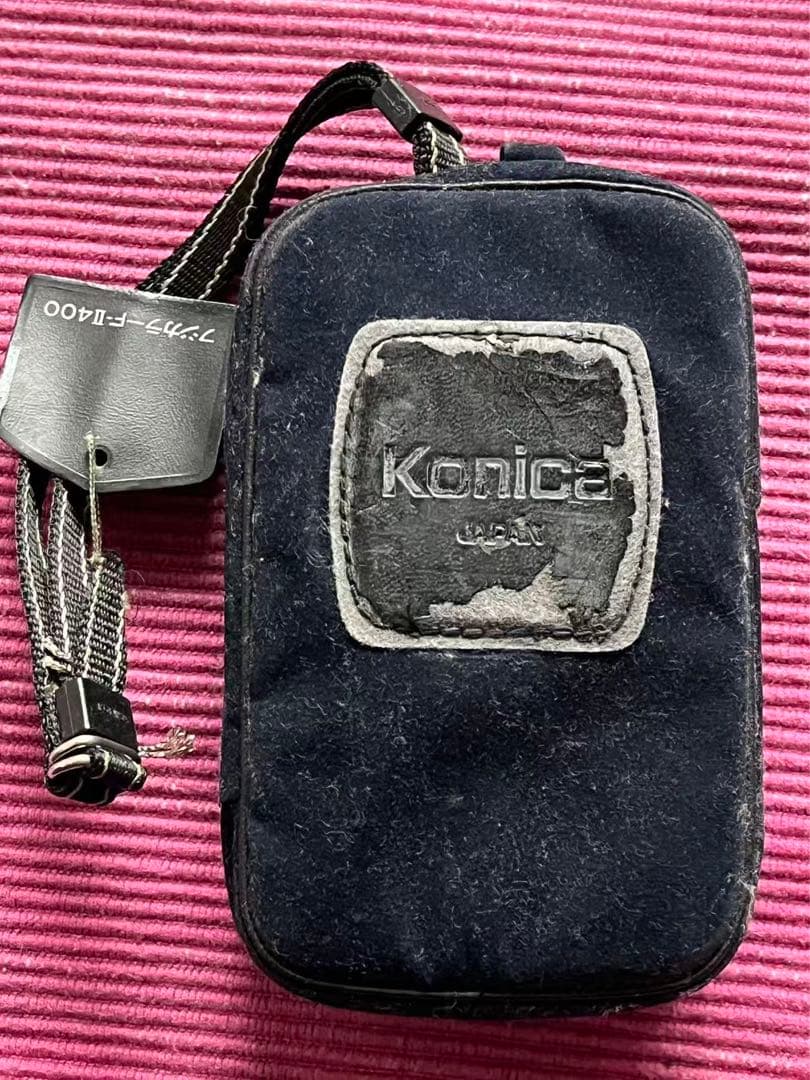 Konica C35EF3 ブルー コニカ コンパクトフィルムカメラ　美品？