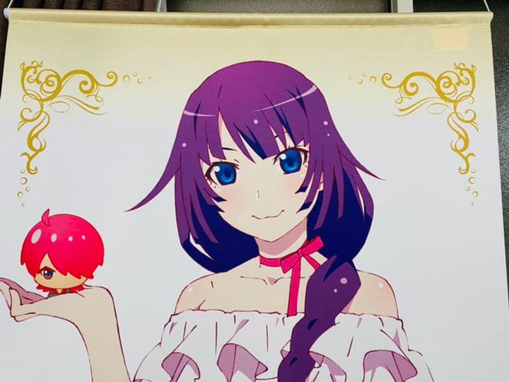 等身大タペストリー 戦場ヶ原ひたぎ 物語シリーズ ※期間限定大幅値下げ中！！