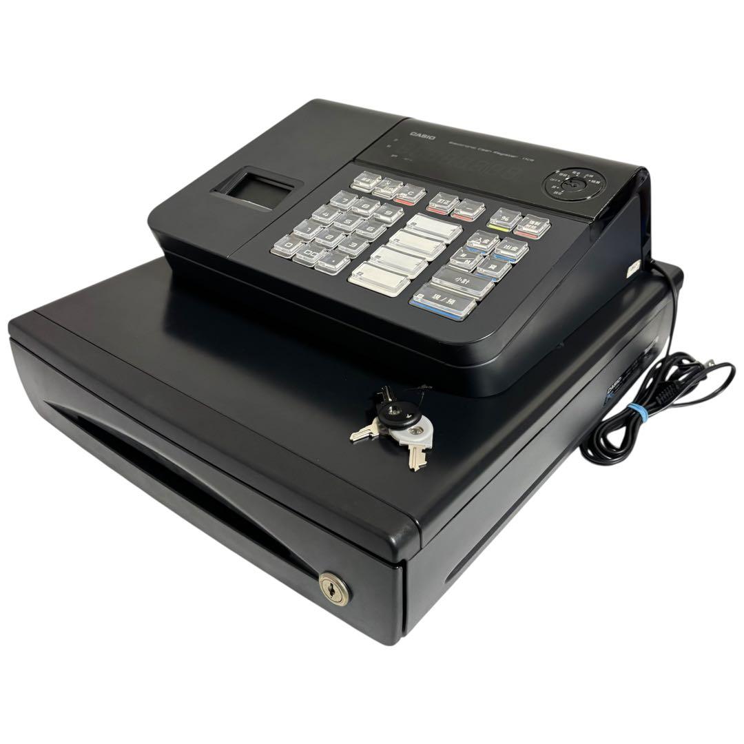 【動作良好】CASIOカシオ 17CR レジスター レジ