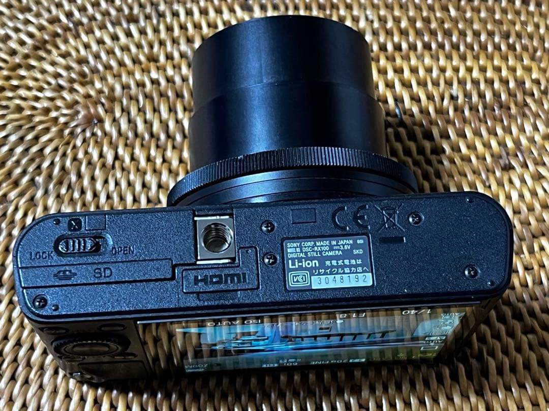 初代 SONY DSCーRX100 美品　タイムセール