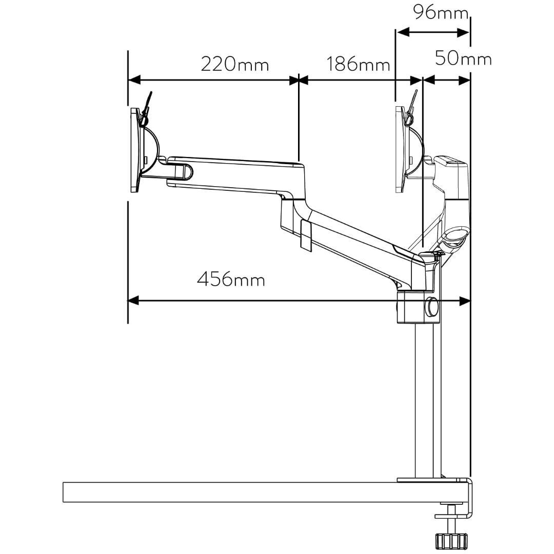【新品未開封】LIMA リマ モニターアーム シングル ハーマンミラー
