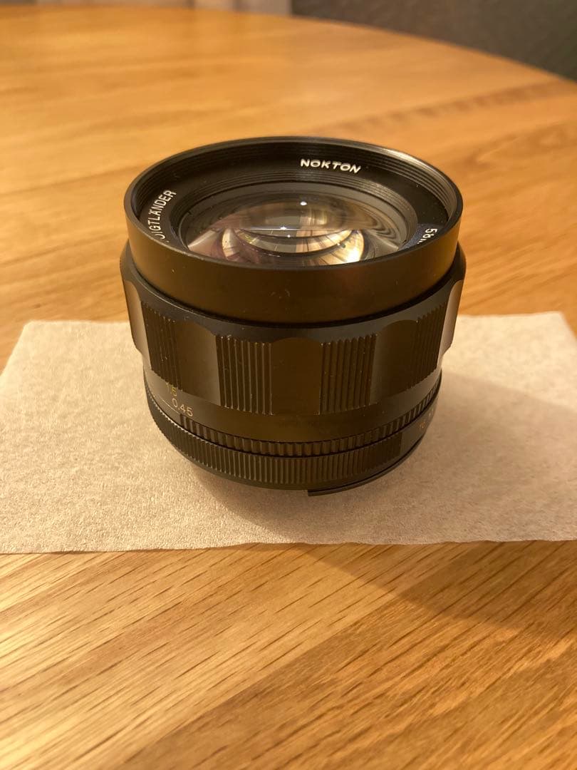 Nokton 58mm F1.4 SL II N + gfxアダプタ