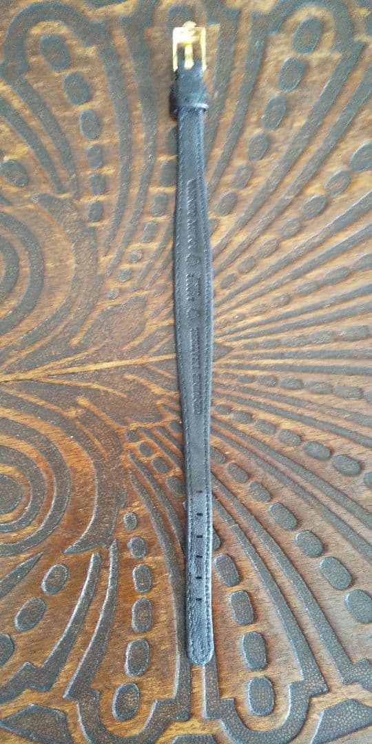 ロレックスRolex純正 カメレオンブラックレザーベルト・純正尾錠