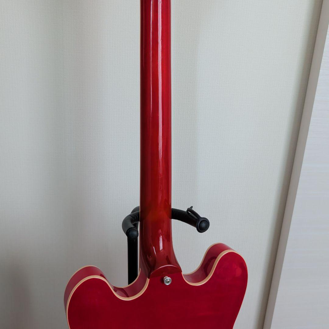 Gibson ES-335　Memphis 赤色 ハードケース付き