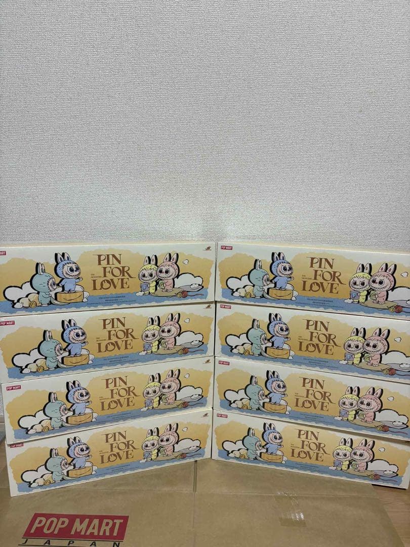 THE MONSTERS PIN FOR LOVE ぬいぐるみA-M 8箱