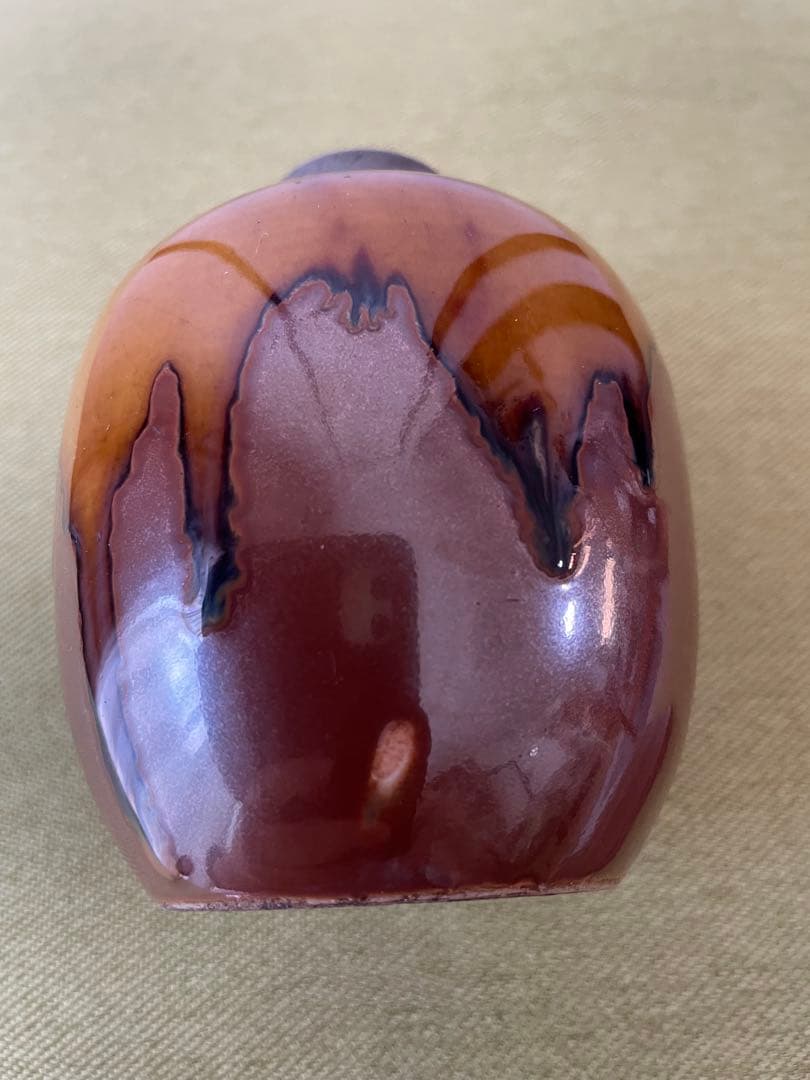 煎茶道具　陶製錫口茶心壺　茶入れ