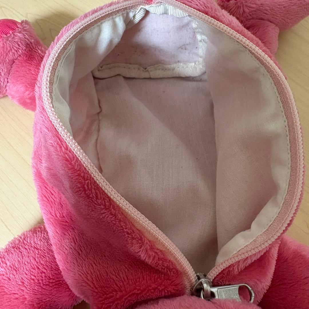 nici　PLAZA限定　ニキ　ゴリラ　ピンク　ペンポーチ　筆箱　NICI