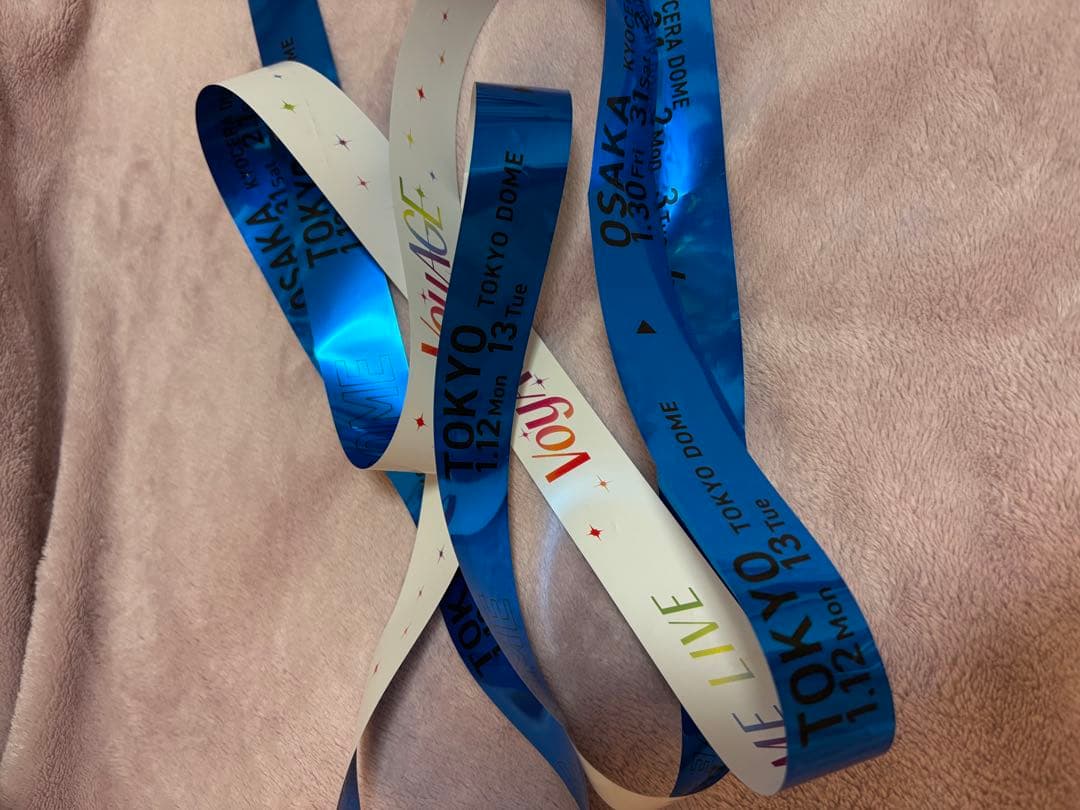 早い者勝ち　値下げ中　なにわ男子 銀テープ　全7色フルセット比較的美品