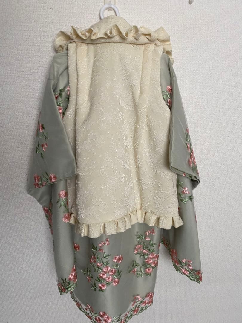 【美品】七五三 着物ワンピース被布セット キャサリンコテージ 100