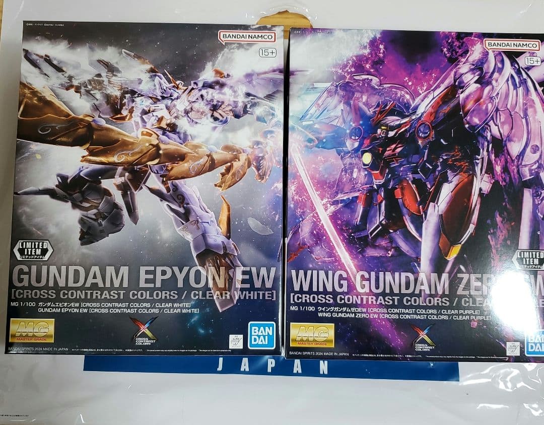 MG ウイングガンダムゼロEW＆ガンダムエピオン CROSS CONTRAST