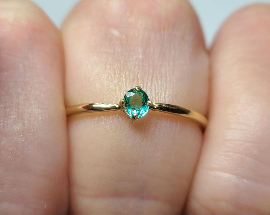 りり凄まじい照り!!★ブラジルバターリャパライバトルマリン★ソーティング付