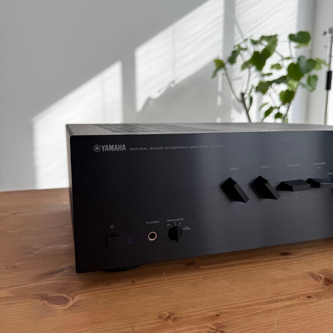 Yamaha A-S301 プリメインアンプ ヤマハ ブラック