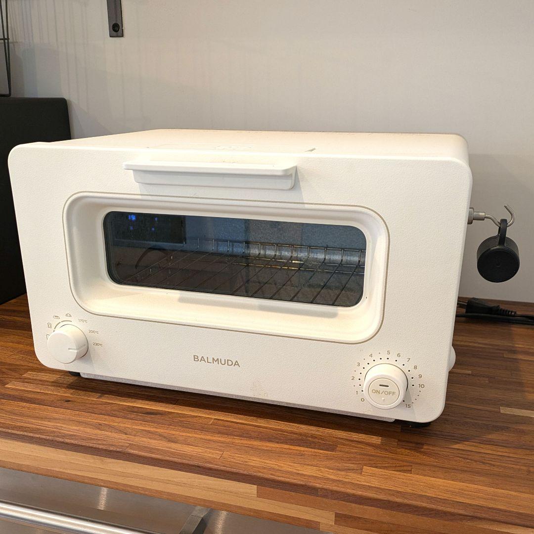 BALMUDA スチームトースター　K01E-WS ホワイト