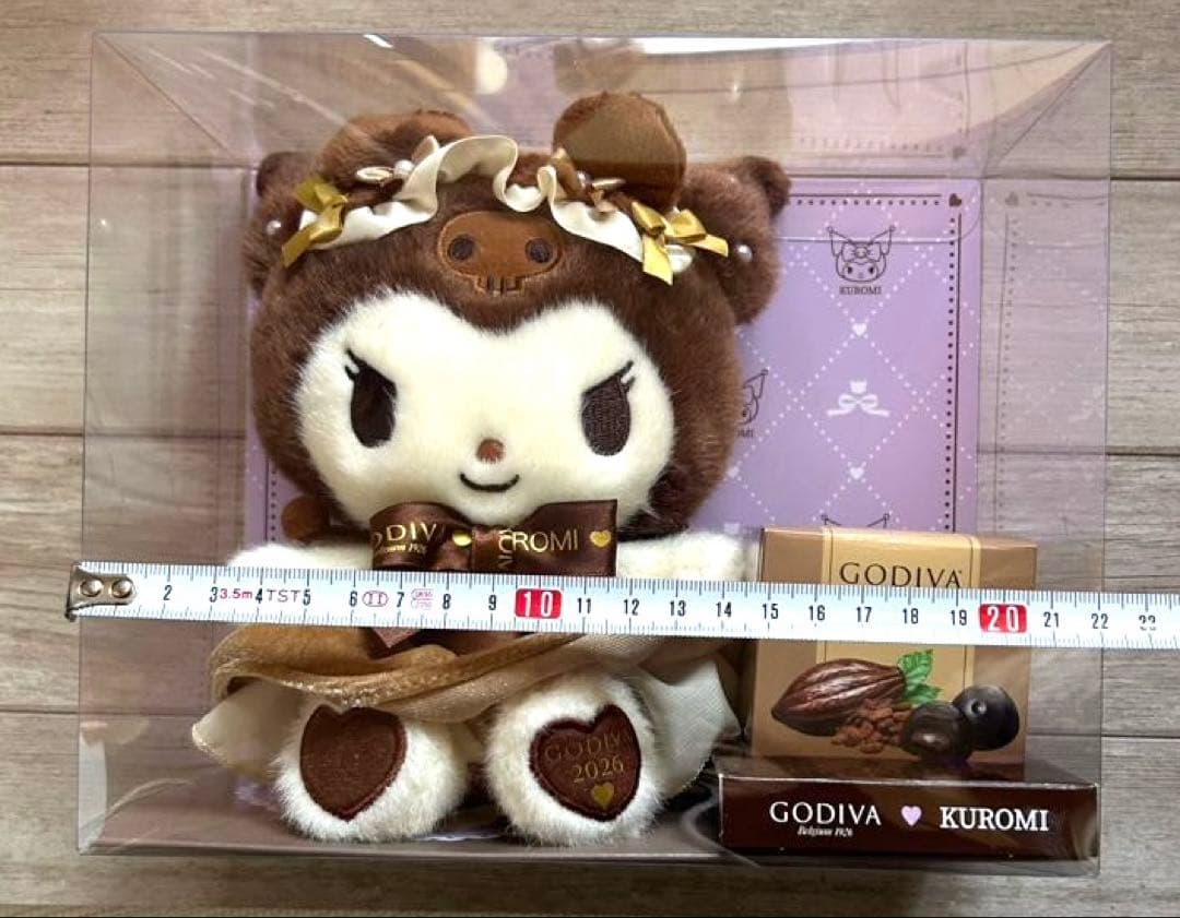 【新品】GODIVA＆Kuromi ぬいぐるみ サンリオ