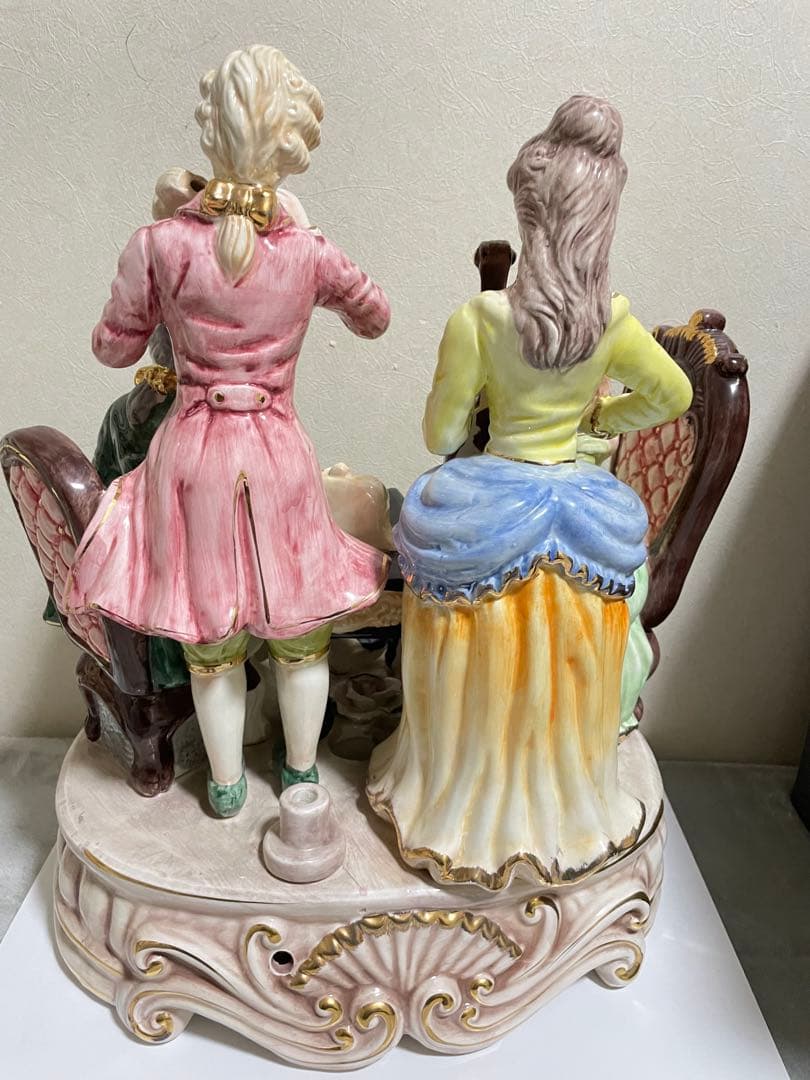 インテリア置物　カポティモンテ製 全長約40センチ