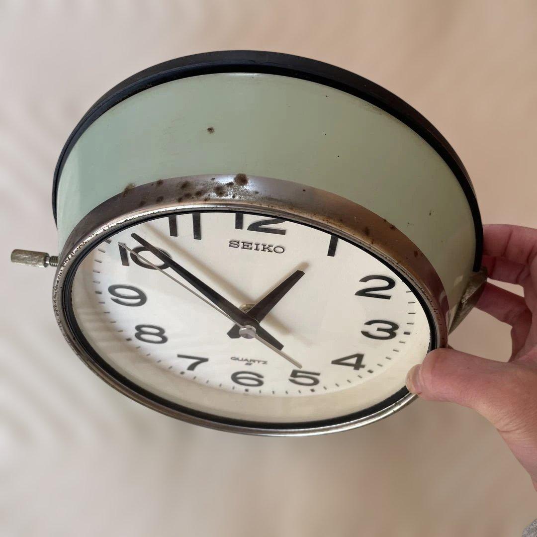 昭和レトロ　時計　セイコー　掛時計　アンティーク時計　店舗什器
