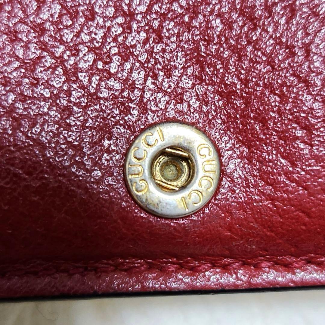 ✨美品　付属品あり✨グッチ　二つ折り　フローラ　アニマリエ　蝶　PVC