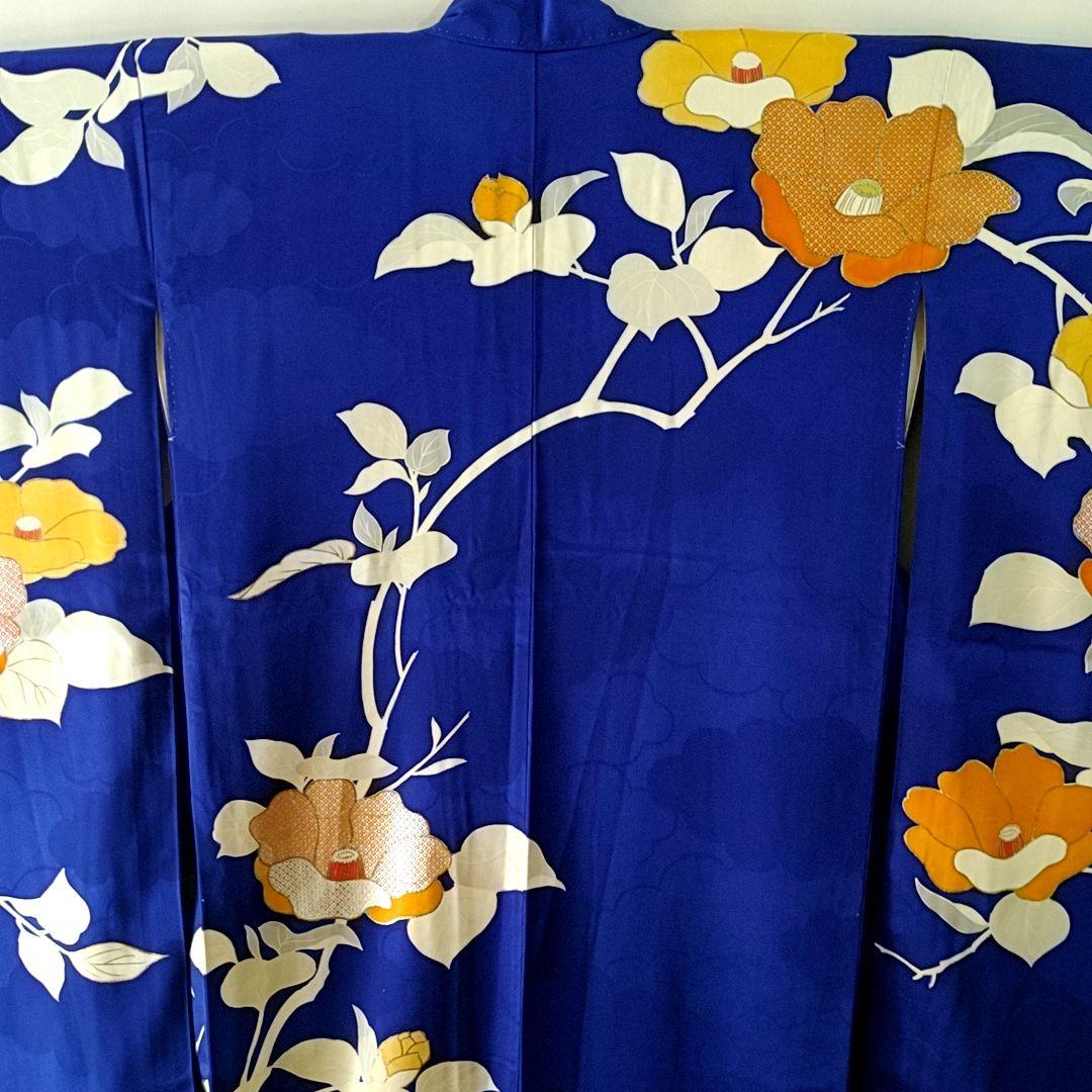 振袖 椿 165cm L トールサイズ 金駒刺繍