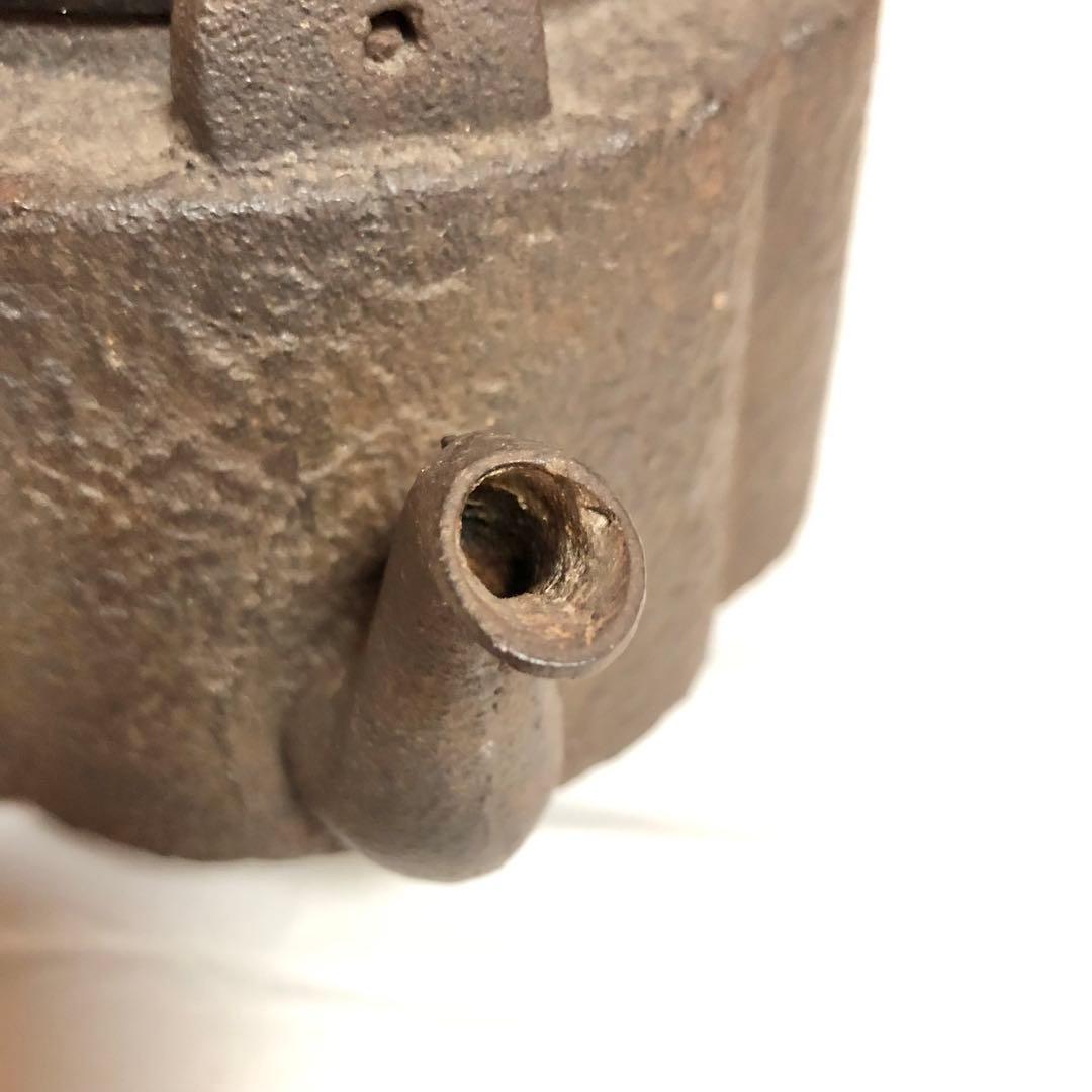 鉄瓶　龍文堂/龍文堂造/茶道/日本茶/煎茶