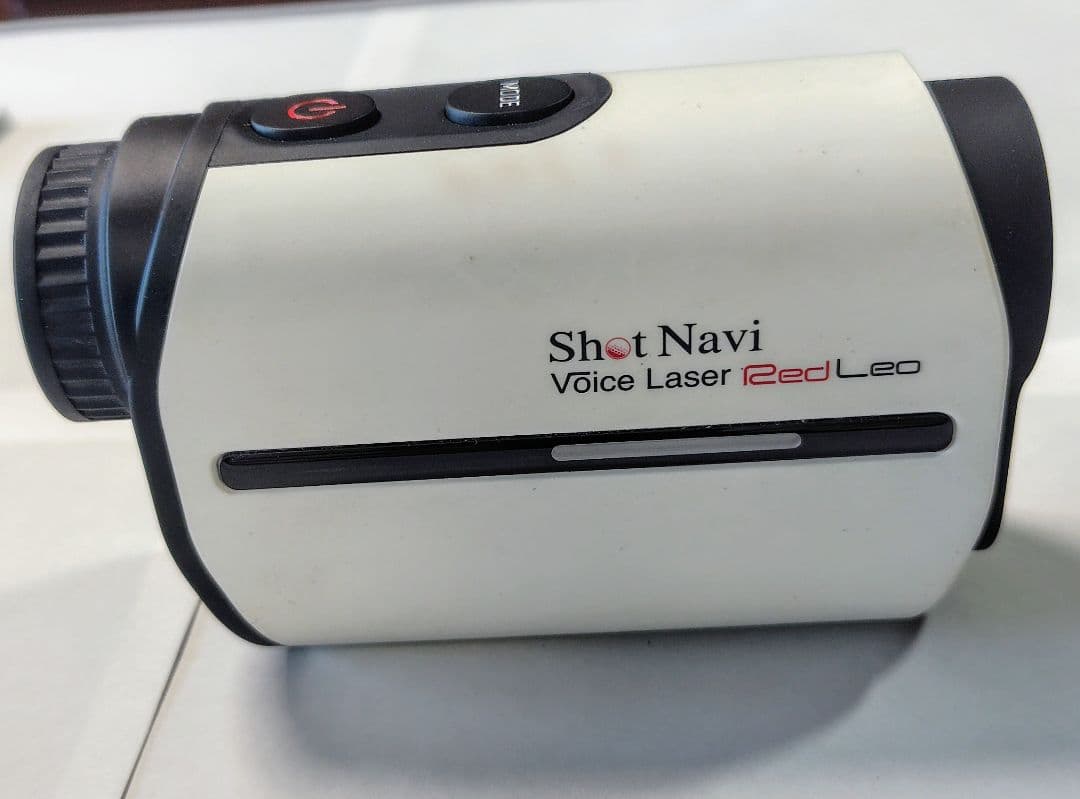 ShotNavi Voice Laser Red Leo ゴルフ用距離計
