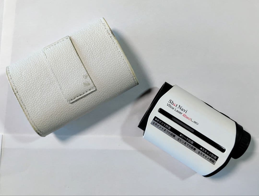 ShotNavi Voice Laser Red Leo ゴルフ用距離計