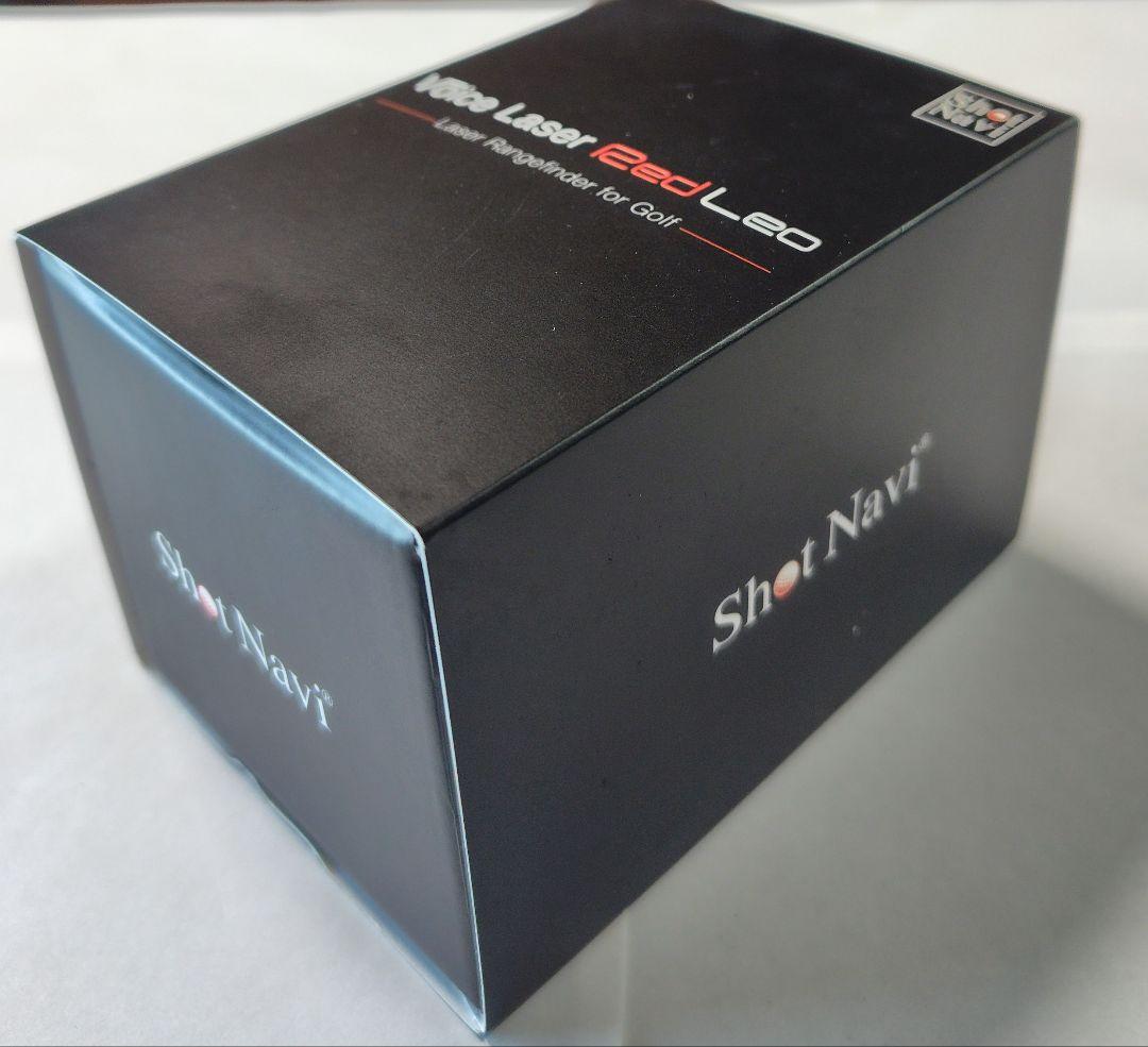 ShotNavi Voice Laser Red Leo ゴルフ用距離計
