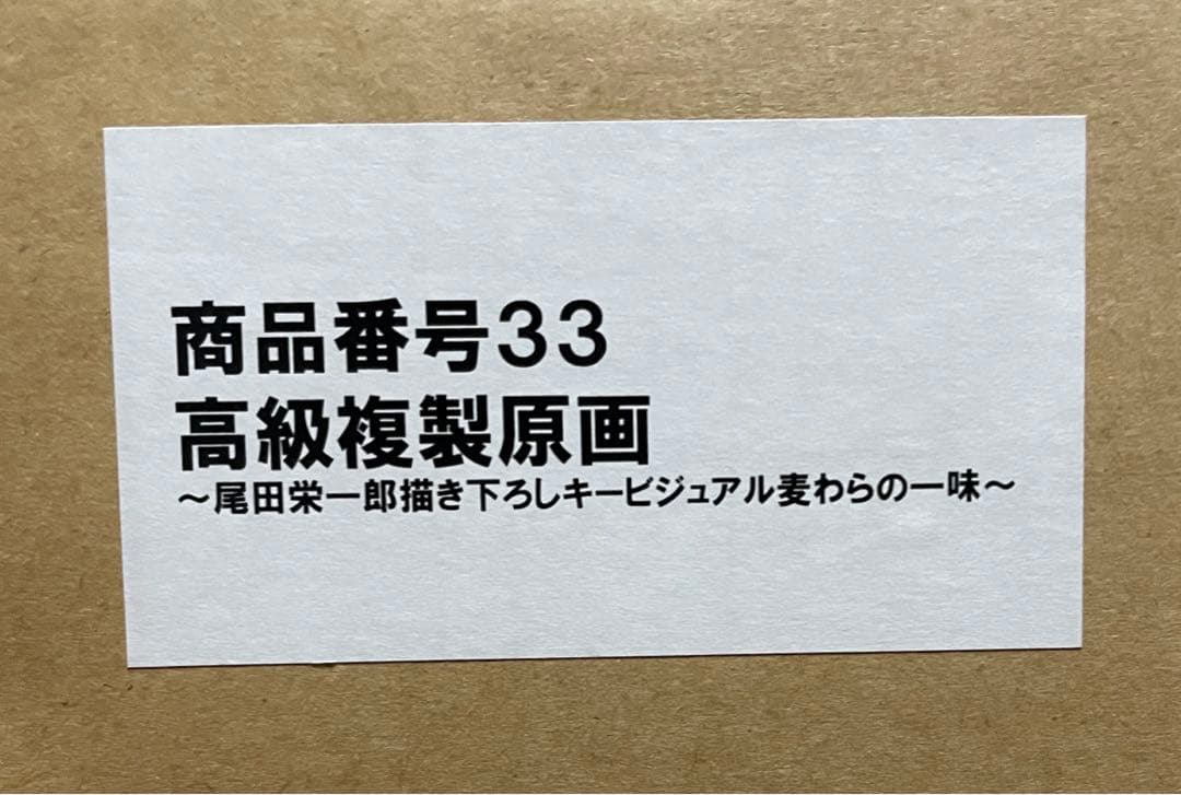 ワンピース 高級複製原画 2012ワンピース展 大阪 キービジュアル