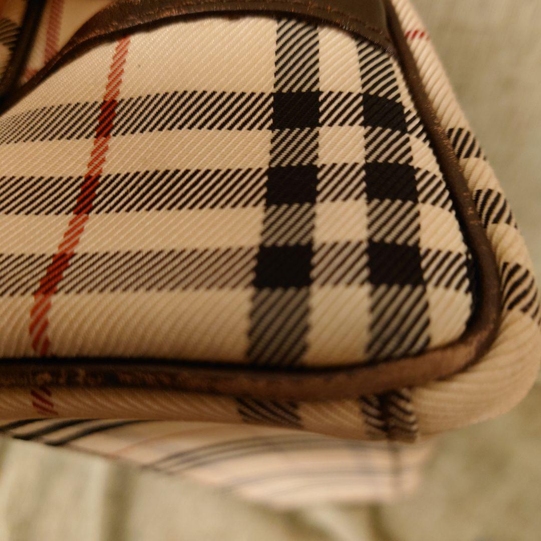 BURBERRY チェック柄ハンドバッグ