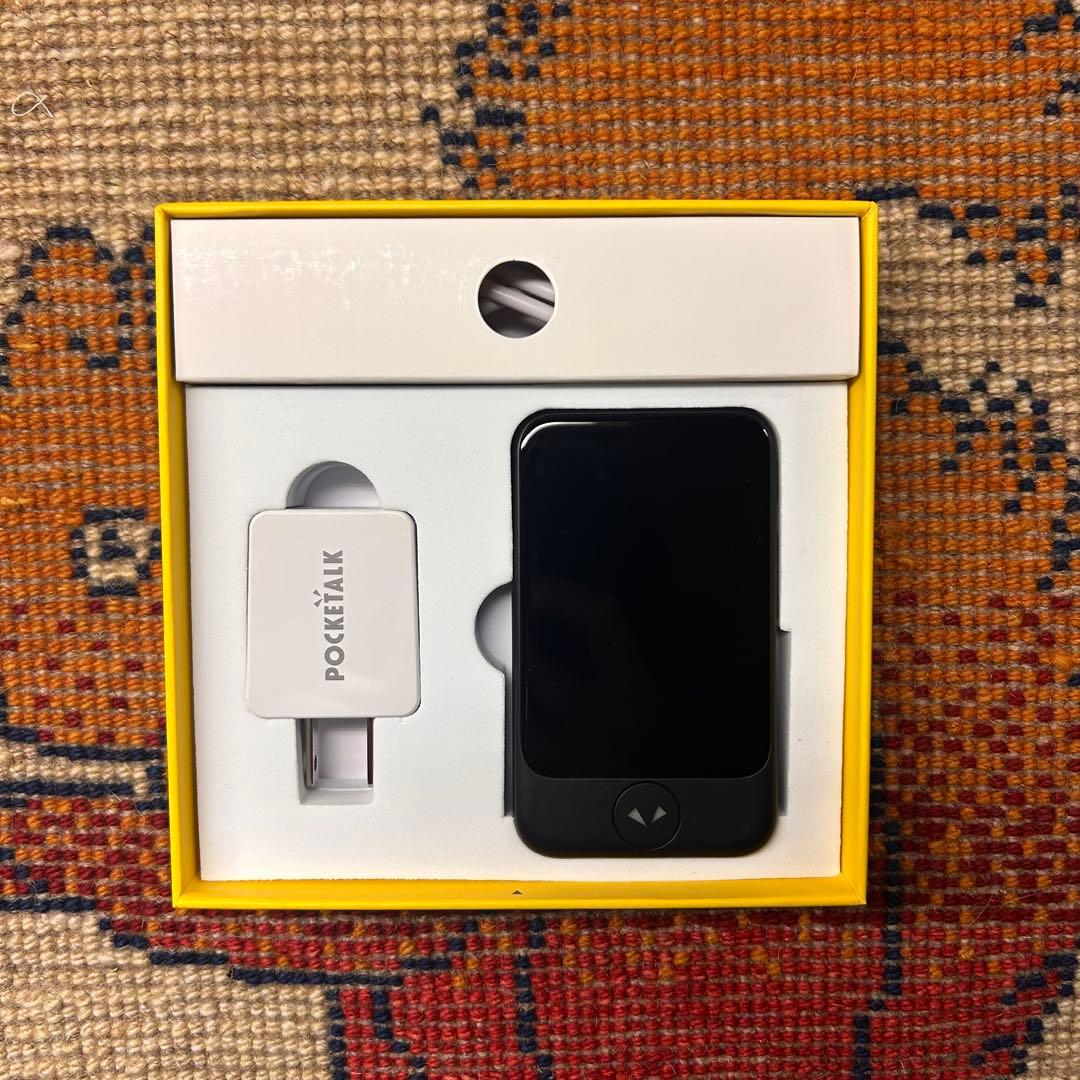 POCKETALK ポケトーク S グローバル ブラック 翻訳機