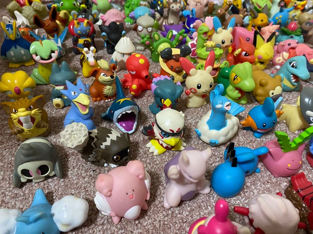 ポケモン モンコレ/指人形 ポケモンまとめ売り おまけ付き 初期 初代