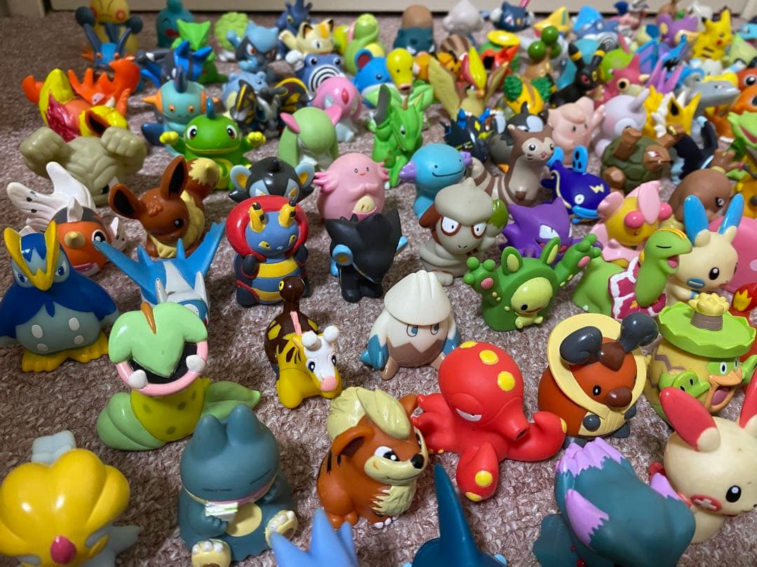 ポケモン モンコレ/指人形 ポケモンまとめ売り おまけ付き 初期 初代