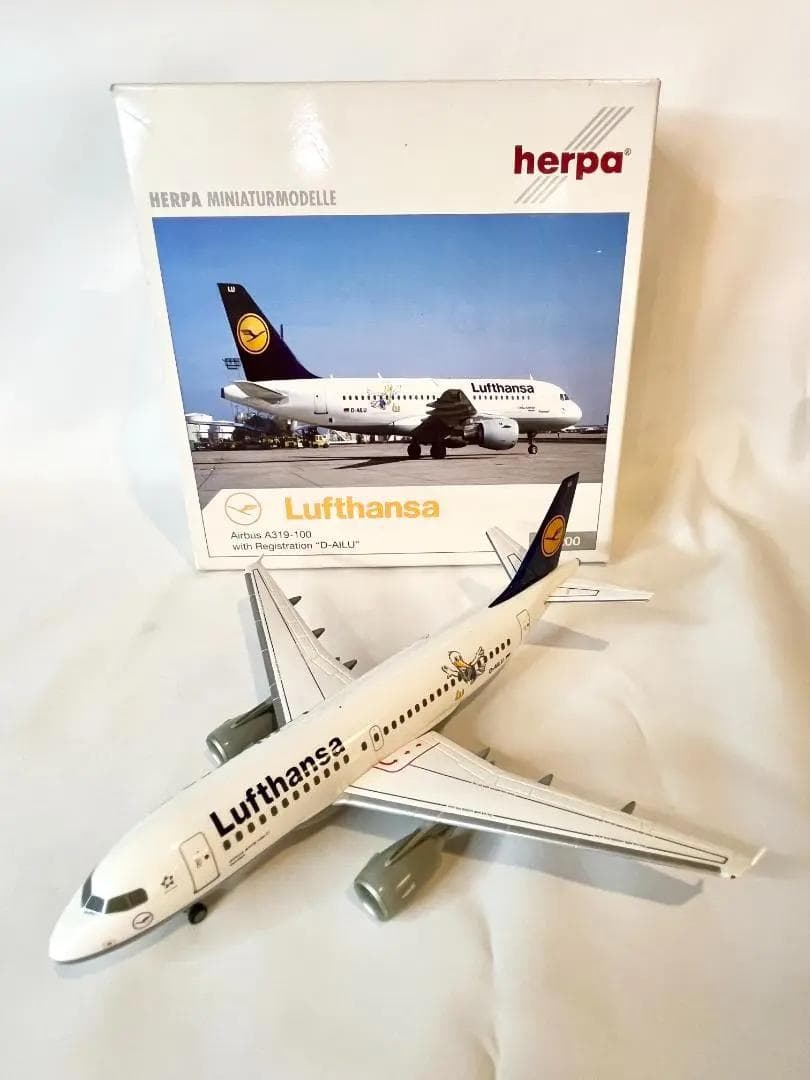 航空機・ヘリコプター herpa Lufthansa Airbus A319-100 1/200