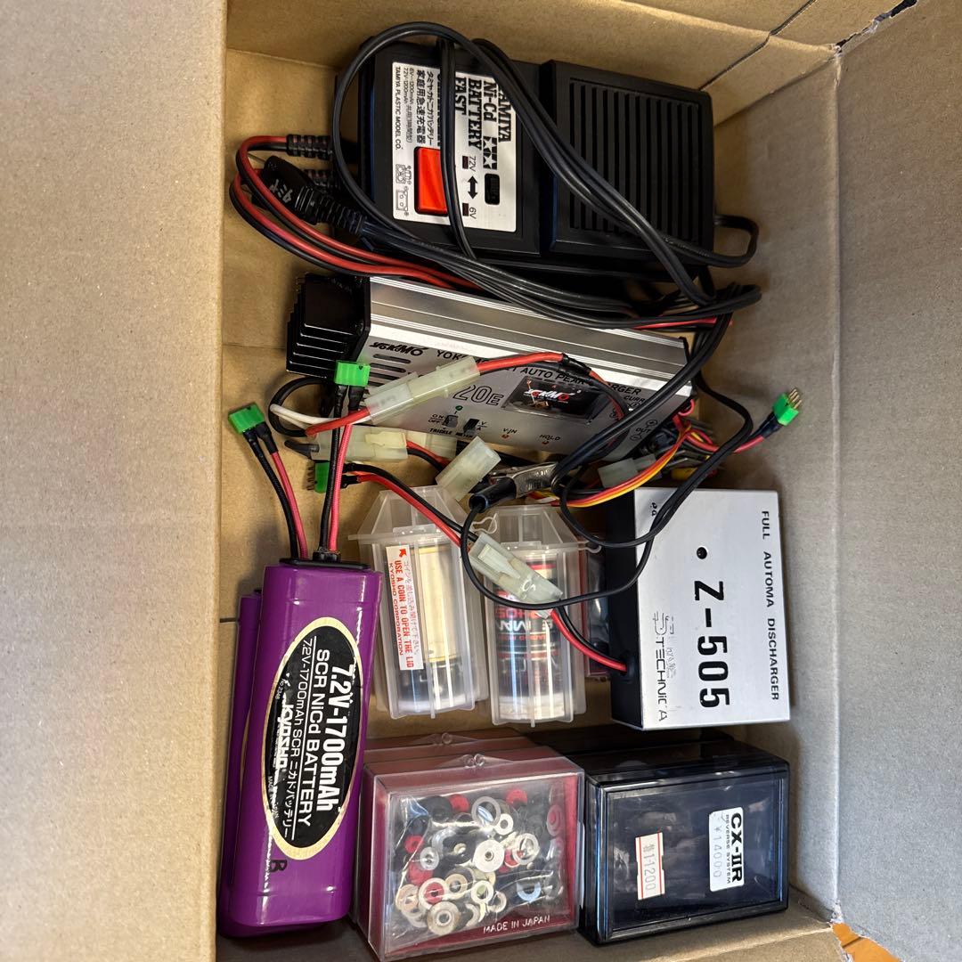 京商ラジコン2点セット(モーター.プロポなどもセット)