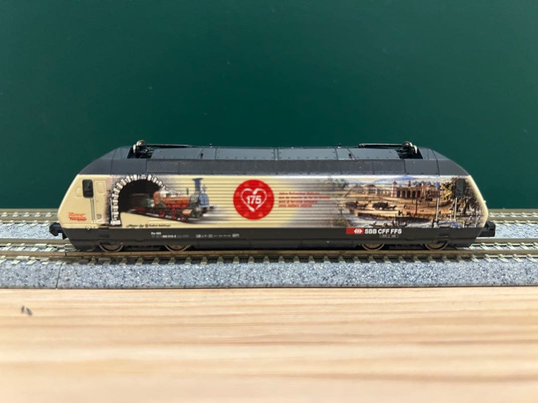 フライシュマンSBB RE460 電気機関車限定179年記念ラッピングデザイン