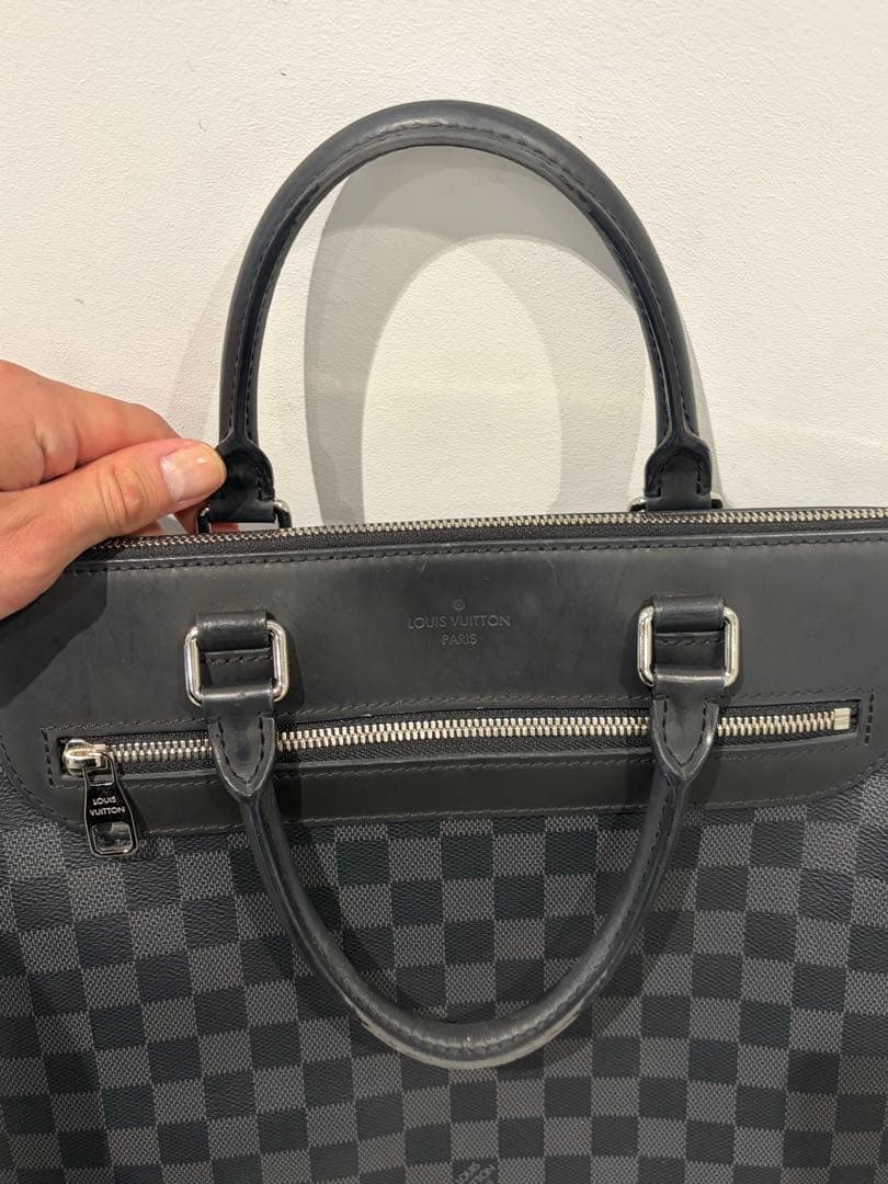 Louis Vuitton ダミエ ブラック ビジネスバッグ