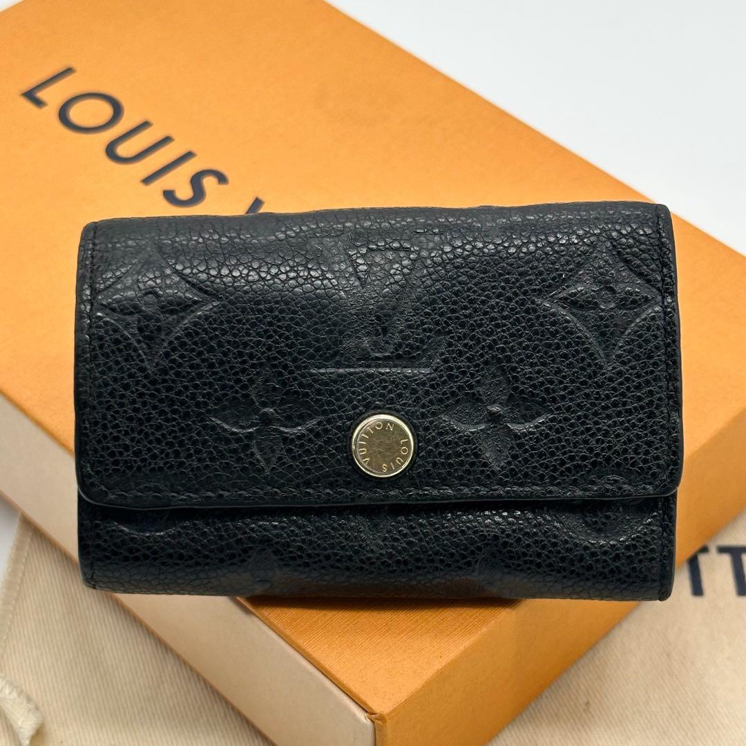 ルイヴィトン ミュルティクレ 6 アンプラント モノグラム スモール キーケース